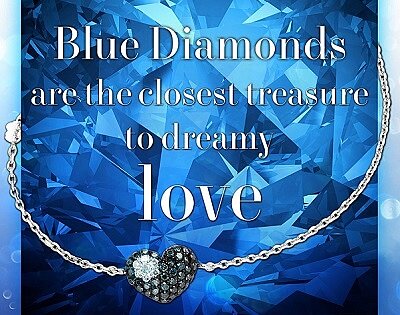 Голубые бриллианты от Роберто Браво.
