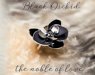 Чёрная орхидея от Роберто Браво.