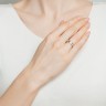 Обручка Amore Infinito з діамантами RBF1519