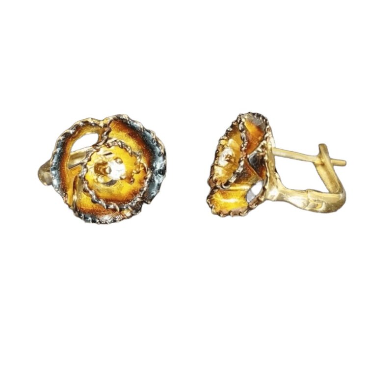 Сережки Gallica з діамантами GLHE0019-00