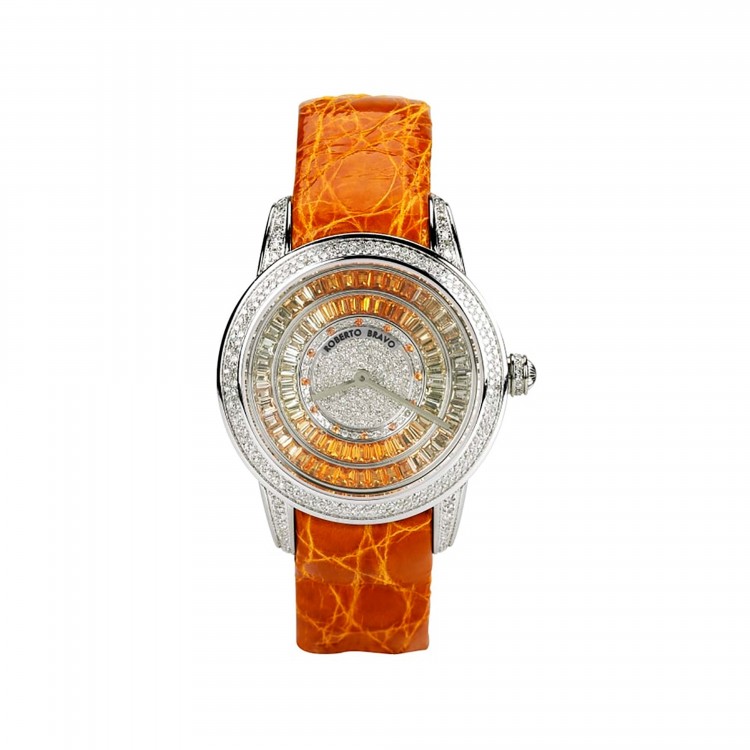 Годинник Roberto Bravo Watches з діамантами та фіанітами.