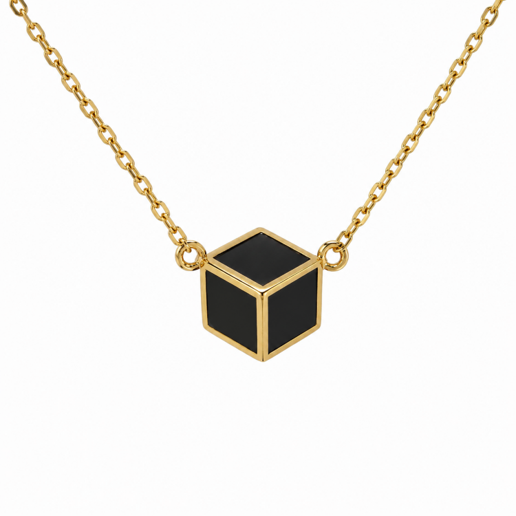 Кольє Qube з емаллю QCN000022-01