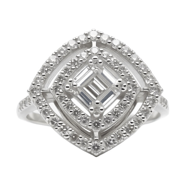 Каблучка Diamond Love з діамантами HP16975