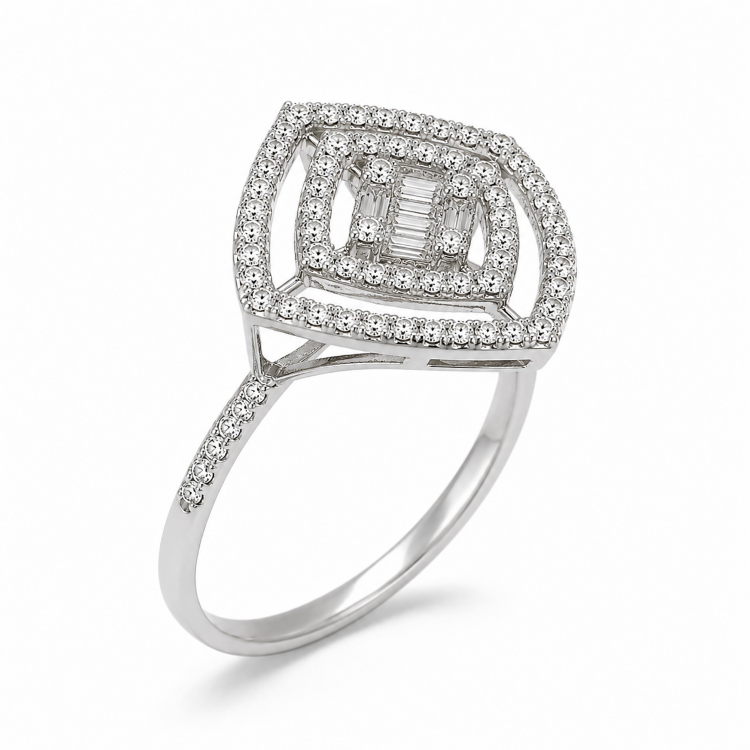 Каблучка Diamond Love з діамантами HP16975 Каблучка Diamond Love з діамантами HP16975