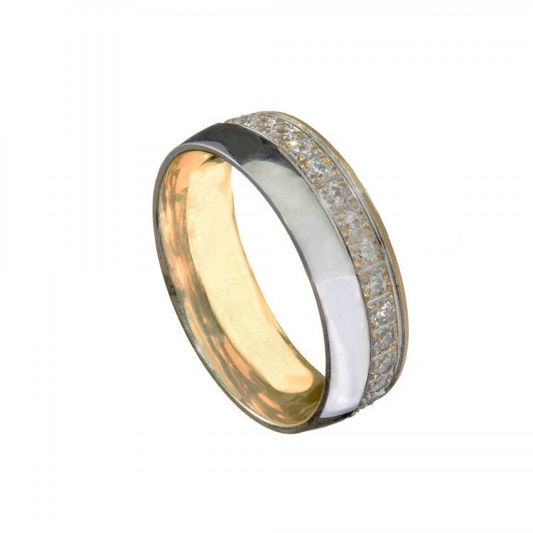 Обручальное кольцо Roberto Bravo Amore Infinito с бриллиантами