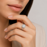 Каблучка Diamond Love з діамантами HP26752 Каблучка Diamond Love з діамантами HP26752