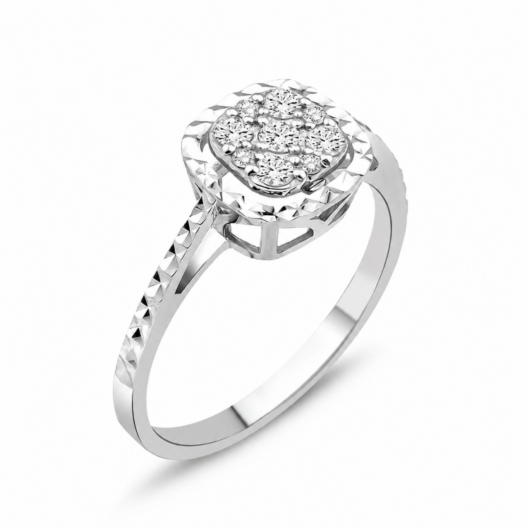 Каблучка Diamond Love з діамантами HP29896