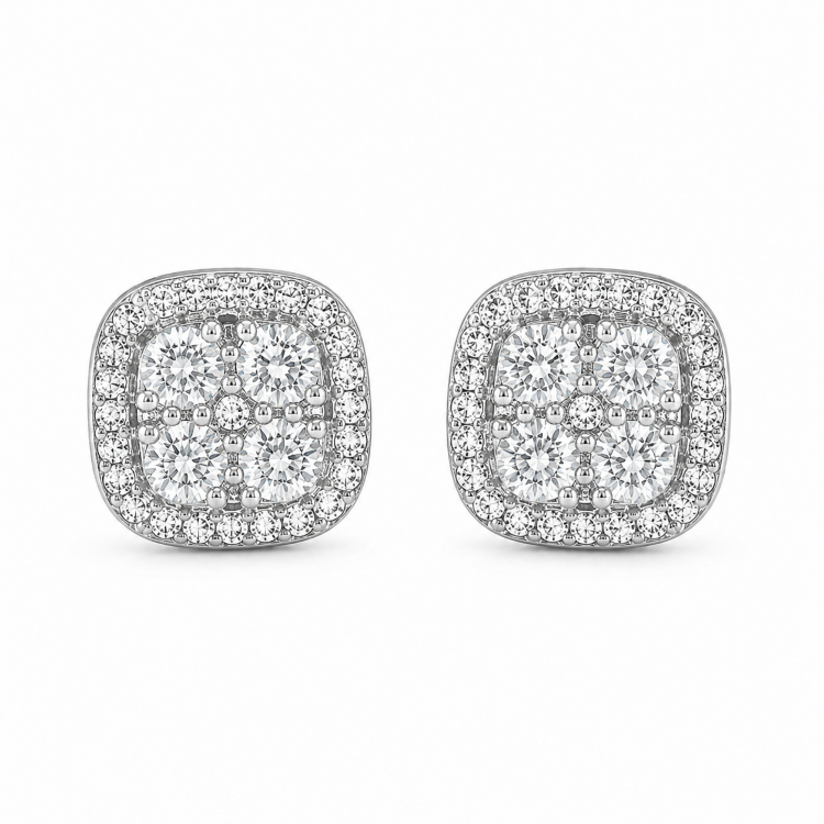 Сережки Diamond Love з діамантами HP12915 Сережки Diamond Love з діамантами HP12915