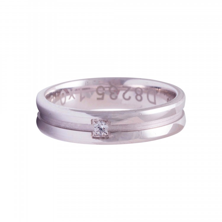 Обручальное кольцо Roberto Bravo Amore Infinito с бриллиантом