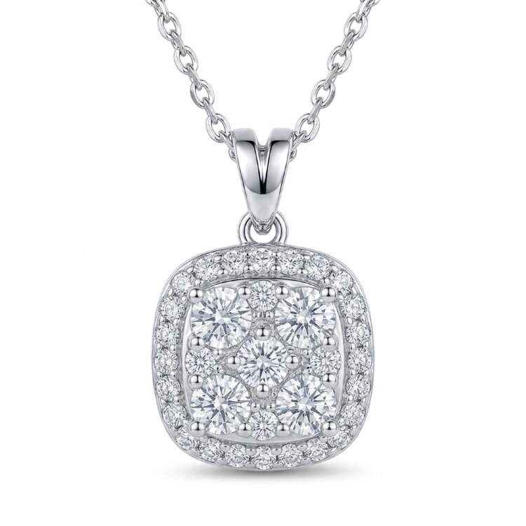 Кольє Diamond Love з діамантами HP12914