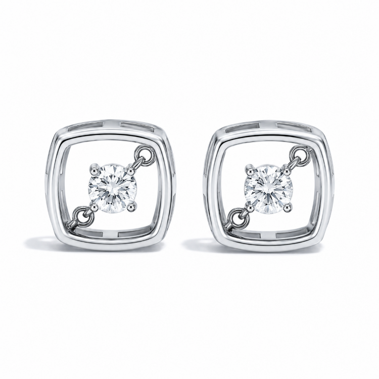 Сережки Diamond Love з діамантами HP23974 Сережки Diamond Love з діамантами HP23974