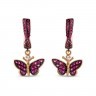 Сережки Roberto Bravo Monarch Butterfly з сапфірами та діамантами