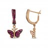 Сережки Roberto Bravo Monarch Butterfly з сапфірами та діамантами