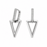 Сережки Diamond Love з діамантами TK-E-1215-WDW Сережки Diamond Love з діамантами TK-E-1215-WDW