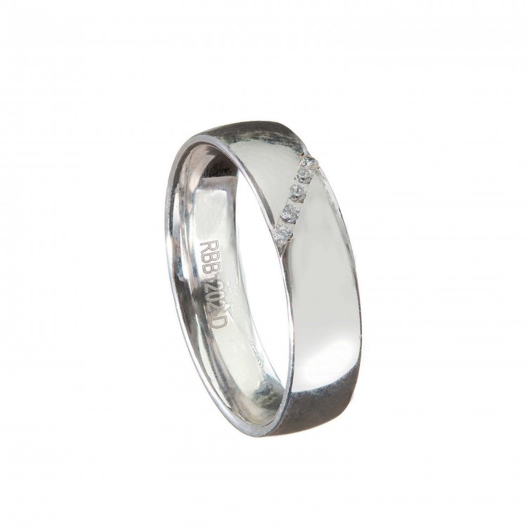 Обручальное кольцо Roberto Bravo Amore Infinito с бриллиантами