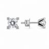 Сережки Diamond Love з діамантами HP29657