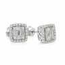 Сережки Diamond Love з діамантами HP21158