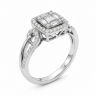 Каблучка Diamond Love з діамантами HP21156 Каблучка Diamond Love з діамантами HP21156