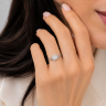 Каблучка Diamond Love з діамантами HP21156 Каблучка Diamond Love з діамантами HP21156