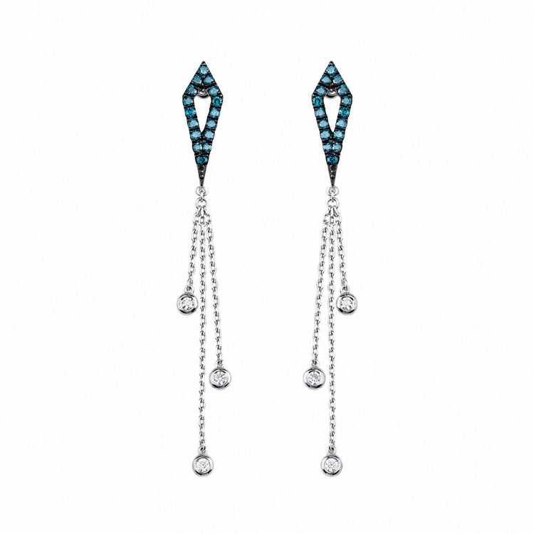 Сережки Naviblue з діамантами AKP0794