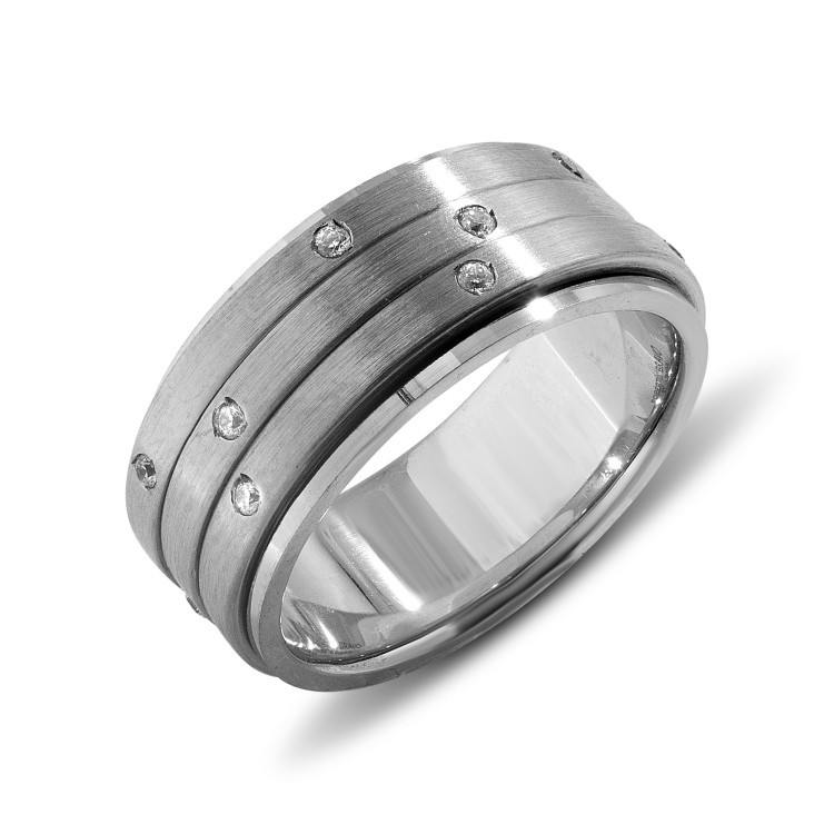 Обручка Amore Infinito з діамантами RBB1543