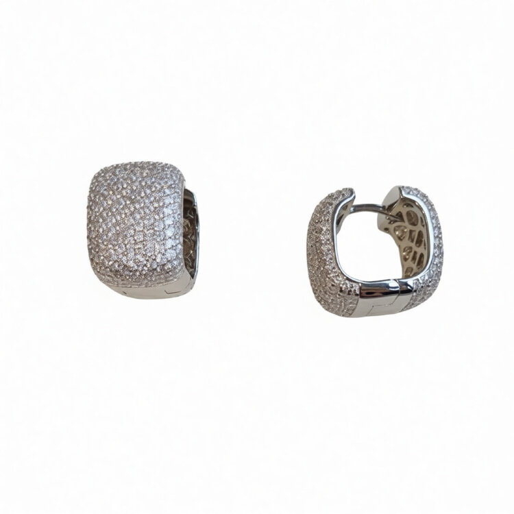 Сережки Rainbow з фіанітами DM4281E