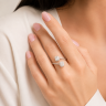Каблучка Diamond Love з діамантами AR08280 Каблучка Diamond Love з діамантами AR08280