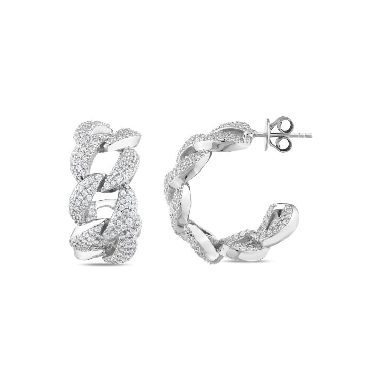 Сережки Rainbow з фіанітами DM3182ER Сережки Rainbow з фіанітами DM3182ER