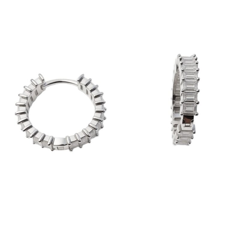 Сережки Rainbow з фіанітами DM5435-7CE Сережки Rainbow з фіанітами DM5435-7CE