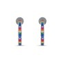 Сережки Rainbow з фіанітами DM4979-7CE