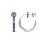 Сережки Rainbow з фіанітами DM4979-7CE