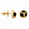 Сережки Qube з емаллю QCE000044-01